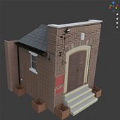 St Mary's Rothwell Entrance - Ongoing project. 3D, 3D Modeling, and Digital Architecture project by Paul Smith - 01.30.2023