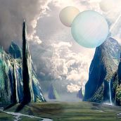 My project for course: Matte Painting: Creating Photorealistic Worlds. Photograph, Photograph, Post-production, Photo Retouching, Digital Photograph, Photomontage, and Matte Painting project by OLEKSANDR BOCHKALA - 02.06.2023
