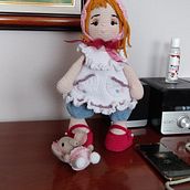 Mi proyecto del curso: Elaboración de muñecas amigurumi románticas. Un progetto di Artigianato, Design di giocattoli, Fiber Art, Uncinetto, Amigurumi e Textile Design di juliacaldera - 07.02.2023