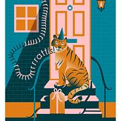 My project for course: Dynamic Vector Illustration: Keys to Color and Composition Ein Projekt aus dem Bereich Traditionelle Illustration, Vektorillustration, Digitale Illustration und Editorial Illustration von emmy_dieden - 07.02.2023