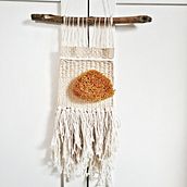 Mój projekt z kursu: Tkactwo gobelinowe na krosnach wysokonakładowych. Un progetto di Artigianato, Interior Design, Fiber Art, Tessitura e Textile Design di joanna-h - 05.02.2023