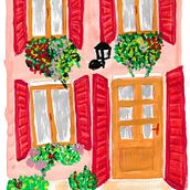 My project for course: Gouache Techniques for Illustration. Traditional illustration, Sketching, Creativit, Drawing, Watercolor Painting, Sketchbook, and Gouache Painting project by katheg - 02.07.2023
