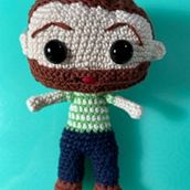 Meu projeto do curso: Amigurumi: crie pessoas com crochê. Een project van Craft, Speelgoedontwerp, Textiel, Haken, Amigurumi y Textielontwerp van miesdm - 07.02.2023