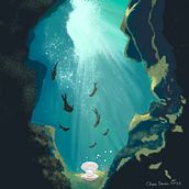 My project for course: Atmospheric Scenes in Procreate: Paint with Color and Light. Traditional illustration, and Digital Illustration project by crystalmandy - 02.04.2023