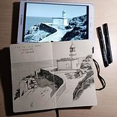 El meu projecte de curs. Traditional illustration, Sketching, Drawing, Sketchbook & Ink Illustration project by Pep Solé - 02.07.2023