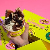 I am Hotteok. Br, ing, Identit, Design, and Traditional illustration project by Cherry Bomb Creative Co. - 10.01.2021