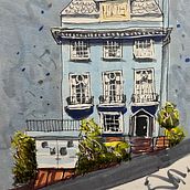 My project for course: Expressive Architectural Sketching with Colored Markers. Sketching, Drawing, Architectural Illustration, Sketchbook & Ink Illustration project by sme0813 - 02.07.2023