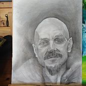 My project for course: Realistic Portrait with Graphite Pencil. Traditional illustration, Fine Arts, Sketching, Pencil Drawing, Drawing, Portrait Drawing, Realistic Drawing, Artistic Drawing, and Figure Drawing project by Dawn Duthie - 02.05.2022