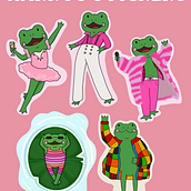 Mi proyecto del curso: Ilustración kawaii: crea personajes encantadores. Traditional illustration, and Character Design project by Dulce Daniela Guzmán Miranda - 02.07.2023