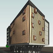Mi proyecto del curso: Modelado de edificios paramétricos con Revit. 3D, Architecture, Interior Architecture, 3D Modeling, Digital Architecture, and ArchVIZ project by forcenies - 02.08.2023