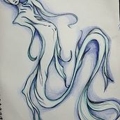 Meu projeto do curso: Sketchbook fantástico: desenhe personagens com a imaginação. Projekt z dziedziny Trad, c, jna ilustracja, Kreat, wność,  R, sunek i Sketchbook użytkownika Drielle Crepaldi - 08.02.2023