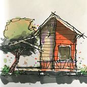 My project for course: Expressive Architectural Sketching with Colored Markers/Old Florida. Sketching, Drawing, Architectural Illustration, Sketchbook & Ink Illustration project by Buddy Harrison - 01.19.2023