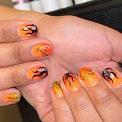 Mi proyecto del curso: Introducción al nail art. Design project by Mariela Gonzalez - 02.06.2023