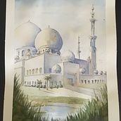 My project for course: Architectural Sketching with Watercolor and Ink. Sketching, Drawing, Watercolor Painting, Architectural Illustration, Sketchbook & Ink Illustration project by math_sennep - 02.09.2023