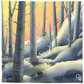 Winter 2023. Traditional illustration, and Design project by hermanohrvik - 02.09.2023