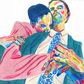 The next image series for Dani Torrent project. Traditional illustration, Character Design, and Fine Arts project by Barbara - 02.09.2023