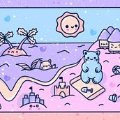My project for course: Designing Kawaii Worlds: Spread Joy Through Illustration. Character Design, Digital Illustration, and Manga project by Isobel Moore - 02.05.2023