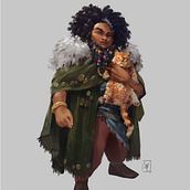 My project for course: Concept Art: Character Design & Worldbuilding. Projekt z dziedziny Trad, c, jna ilustracja, Projektowanie postaci, Ilustracja c, frowa, Concept art, R, sunek c, frow, Malarstwo c i frowe użytkownika Sandra Posada - 09.02.2023