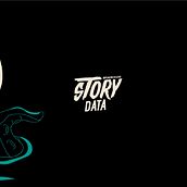 Identidad Agencia Story Data. Un proyecto de Br, ing e Identidad, Diseño de logotipos, Ilustración tradicional y Diseño Web de Erika Esteban Ardila - 09.02.2023