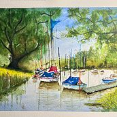 Mi proyecto del curso: Pintura en acuarela de paisajes marinos. Pintura, Pintura em aquarela e Ilustração naturalista projeto de Gregorio Lopez - 09.02.2023