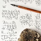Calligraphy. Calligraph project by Kendal Hocking - 02.10.2023