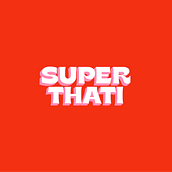 Super Thati - Identidade de Marca Ein Projekt aus dem Bereich Design, Br und ing und Identität von Ramon Santos - 23.01.2023