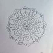 My project for course: The Art of Mandala Drawing: Create Geometric Patterns Ein Projekt aus dem Bereich Zeichnung und Illustration mit Tinte von Kat Roman - 10.02.2023