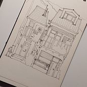 My project for course: Expressive Architectural Sketching with Colored Markers. Sketching, Drawing, Architectural Illustration, Sketchbook & Ink Illustration project by nikolette0618 - 02.10.2023