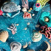 My project for course: Crochet Techniques for Sea Life and Animals. Un progetto di Design di accessori, Artigianato, Fiber Art e Textile Design di Anneli Niitsoo - 10.02.2023