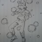 Meu projeto do curso: Ilustração com marcadores: encontre seu estilo . % luanacrisshdrawing tarafından hazırlanan Geleneksel illüstras, on, Tablo, Çizgi roman, Ve Renk Teorisi projesi - 02.10.2023