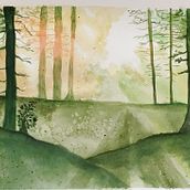Il mio progetto del corso: Paesaggi incantevoli ad acquerello: dipingi con la luce Ein Projekt aus dem Bereich Malerei und Aquarellmalerei von Monica Primosi - 10.02.2023