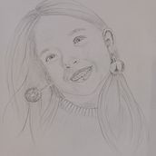 Child's portrait from photograph. Drawing project by jutta_atkinson - 02.10.2023