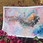 Mi proyecto del curso: Técnicas modernas de acuarela. Un projet de Illustration traditionnelle, Beaux Arts, Peinture , et Aquarelle de Andrea Castro - 10.02.2023