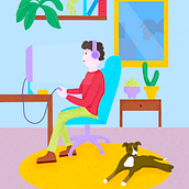 Meu projeto do curso: Ilustração digital colorida no Procreate. Traditional illustration, Drawing, Digital Illustration, and Digital Drawing project by julia_marques095 - 02.10.2023