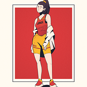 Mi proyecto del curso: Ilustración de personajes dinámicos . Un projet de Illustration traditionnelle, Conception de personnages, B, e dessinée, Créativité, Dessin, Dessin numérique , et Manga de Duvan Estiven Lizarazo Rodriguez - 11.02.2023