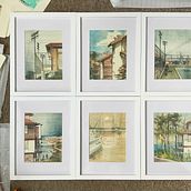 My Summer 2022. Un projet de Illustration traditionnelle, Dessin aux cra, ons de couleur et Illustration architecturale de Olha Brieus - 11.02.2023
