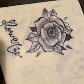 Mi proyecto del curso: Tatuaje para principiantes. Tattoo Design project by pavgrafico - 01.11.2023