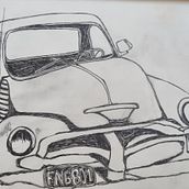 Furgone. Sketching, and Drawing project by Chantal Cerise - 02.11.2023