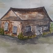 My project for course: Architectural Sketching with Watercolor and Ink. Sketching, Drawing, Watercolor Painting, Architectural Illustration, Sketchbook & Ink Illustration project by judekirby - 02.11.2023