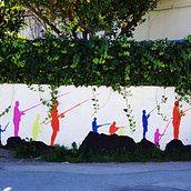 MADAME FABER MURALES. Street Art project by firmo marcos escariz - 02.12.2023