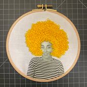 My project for course: Advanced Embroidery with Color-Image Transfers. Collage, Printing, Embroider, DIY, and Textile Design project by stella colaleo - 02.12.2023
