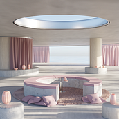 Mon projet du cours : ArchViz d’intérieur : visualisations 3D surréalistes avec Blender. Architecture, Interior Architecture, Digital Architecture, and ArchVIZ project by auray_archi - 02.12.2023