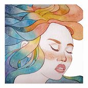 My project for course: Watercolor Techniques for Dreamlike Illustrations. Watercolor Painting, and Traditional illustration project by annabelee80 - 02.12.2023