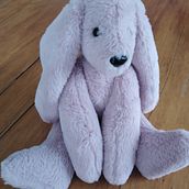 Fully jointed soft toy bunny - from craft kit. Sewing, To, Design, Arts, and Crafts project by Beth Watson - 02.01.2023