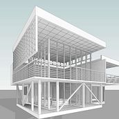 Mi proyecto del curso: Diseño y modelado arquitectónico 3D con Revit. 3D, Architecture, Interior Architecture, 3D Modeling, Digital Architecture, and ArchVIZ project by Angela María Gutierrez Toro - 02.07.2023