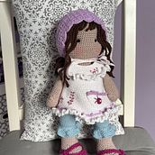 Mi proyecto del curso: Elaboración de muñecas amigurumi románticas. Un proyecto de Artesanía, Diseño de juguetes, Tejido, Crochet, Amigurumi y Diseño textil de isakia - 12.02.2023