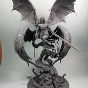 Lucifer Reborn. Arts, Crafts, Fine Arts, Sculpture, and Decorative Painting project by José Alberto Sanz Alberquilla - 11.02.2023