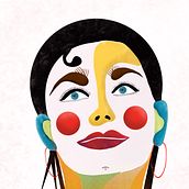 Portrait 2. Design gráfico projeto de Ellen Novara-da Lima - 12.02.2023