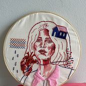 Meu projeto do curso: Técnicas básicas de bordado: pontos, composições e escalas cromáticas . Desain Aksesori, Desain Kostum, Bordir, Teori Warna, Desain Tekstil & Ilustrasi tradisional proyek oleh Brunna Venancio - 02.13.2023