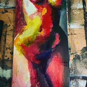 Lady in red. Un projet de Illustration traditionnelle de Shanelle Brooks - 13.02.2023